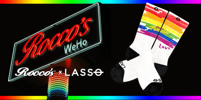 Lance Bass Talks Rocco's x Lasso Pride Sock In Celebration of Pride Month