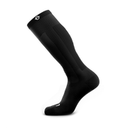Lasso Performance Compression Socks - Plain Black Knee High